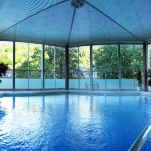 Hier schwimmen wir in Bad Wildpad